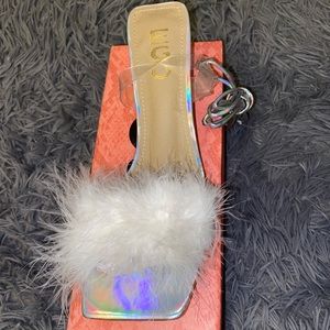 Ego Fur Mini Heels